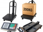 Platformă electronică de cântărire 200 kg cu afișaj LCD
