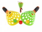 Joc din plastic Catch Ball 25 cm – set coșulețe cu mingi