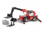 Bruder încărcător telescopic MANITOU MRT 2150 cu accesorii 1:16