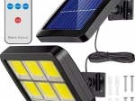 Lumină LED de perete solară 120 LED COB cu panou extern IZoxis