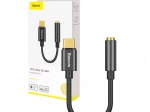 Adaptor audio Baseus USB‑C la 3,5 mm – negru