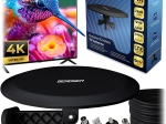 Antena TV pentru interior și exterior Ultra HD 4K BERDSEN BD-955 neagră