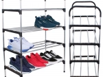 Raft pentru pantofi cu mai multe niveluri și 4 polițe