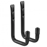 Set de 2 cârlige de perete din oțel pentru biciclete și anvelope MACLEAN, capacitate de încărcare 22 kg