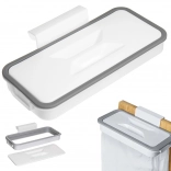 Suport suspendat pentru saci de gunoi cu capac