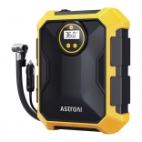 Compresor de aer ASTROAI 12V, 100 PSI, galben