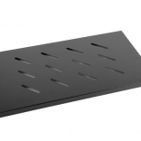 Polita pentru cabinet rack 19'' 600mm 1U neagră