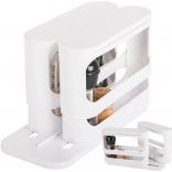 Organizator bucătărie din plastic alb pentru condimente