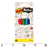 Creioane colorate hexagonale 12 buc