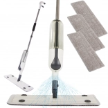 Mop din microfibră cu rezervor și pulverizator