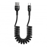 Cablu USB–USB‑C cu arc Mcdodo Omega 1,8 m negru