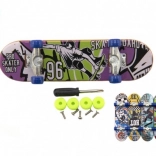 Skateboard deget cu accesorii