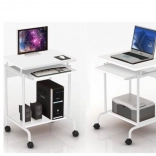 Birou calculatoare alb