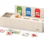 VIGA joc din lemn pentru învățarea sortării deșeurilor