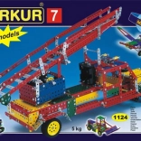 Set de construcție MERKUR 7 – 100 modele, 1124 piese