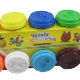 Pastă modelatoare MODELO 10×50 g – set de culori diverse