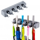 Suport de perete pentru unelte și perii cu cârlige