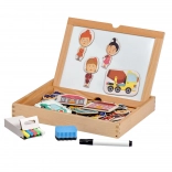 Joc magnetic în valiză – Îmi ghicești profesia? LUCY & LEO