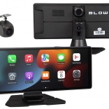 Stație multimedia cu Apple CarPlay 5.0 și Android Auto fără fir, cameră duală bord și cameră de parcare BLOW