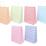 Geantă cadou de hârtie pe tot parcursul anului mărime medie