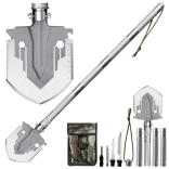 Lopată militară pliabilă 16v1 cu cuțit și amnar