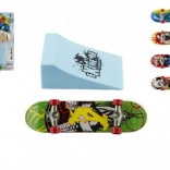 skateboard pentru degete cu rampă pentru copii 10 cm