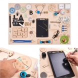 Tablă de manipulare din lemn