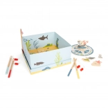 Jucărie de pescuit magnetică cu tematică de 4 prieteni