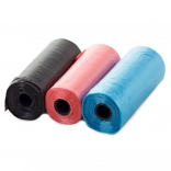 Pungi pentru excremente de câine 45 bucăți