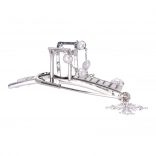 Ață decorativă de păr cu perle argintii