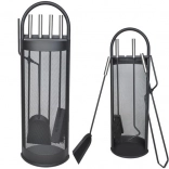 Set de unelte pentru şemineu 5‑în‑1 KAMINER cu suport