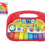 pian pentru cei mici cu animale, sunete și melodii, 25 cm