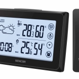 Stație meteo digitală cu ecran tactil și senzor