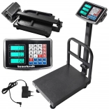 Cântar electronic platformă 200 kg cu LCD pentru depozit și magazin