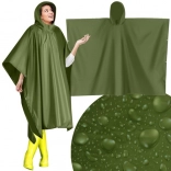Poncho verde împotriva ploii