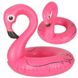 Colac gonflabil flamingo 70 cm, capacitate 50 kg