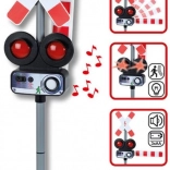 Barieră feroviară cu lumină și sunet pentru copii