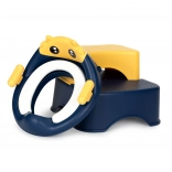 Suprapunere/scăunel cu trepte pentru WC pentru copii ECOTOYS